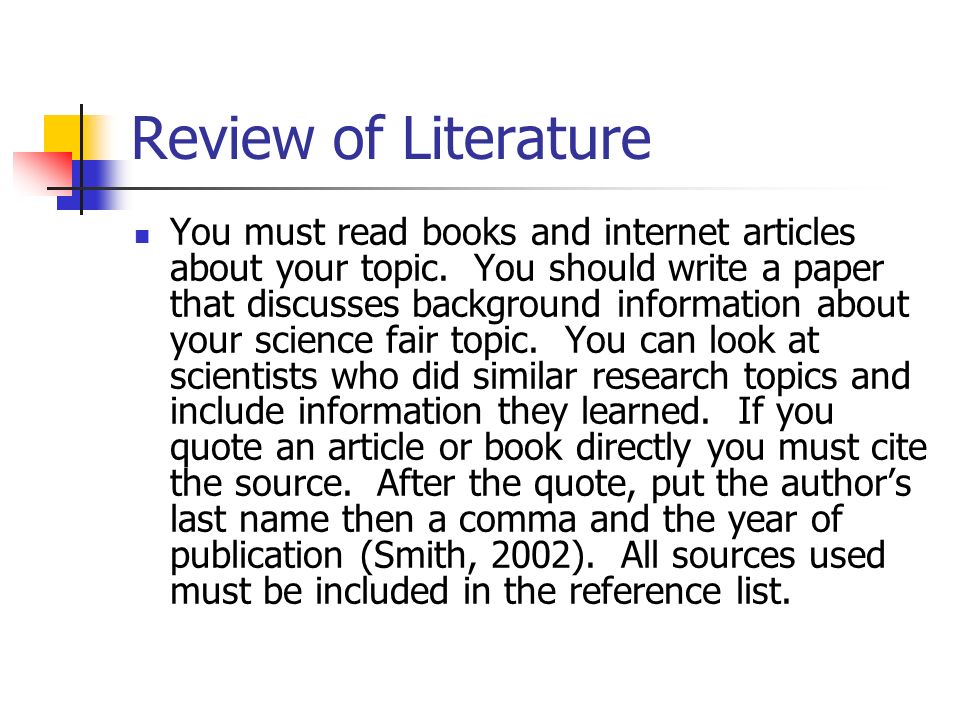 how to write a book review year 7 science